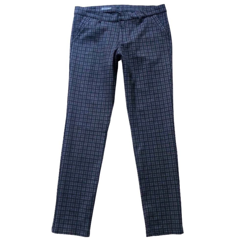Kut From The Kloth NWOT Elyse Printed Slim Straight Leg Pant Dark Grey Size 12 - Picture 3 of 9
